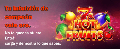 Tu fortuna te espera acá